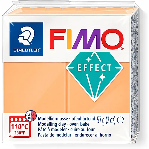 Fimo Effect Modelliermasse Neonorange, 57gr