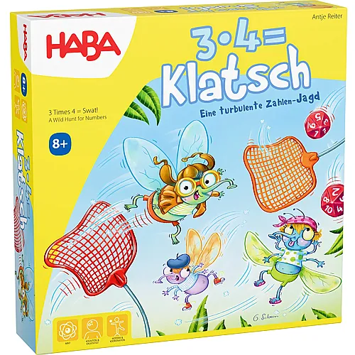 HABA Spiele 3x4 = Klatsch - Deutsch