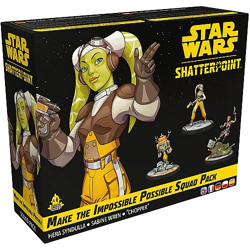 Atomic Mass Games Star Wars: Shatterpoint � Das Unm�gliche m�glich machen, Squad-Erweiterung, Tabletop, 2 Spieler, ab 14+ Jahren