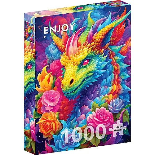 Enjoy Puzzle Drache - 1000 Teile