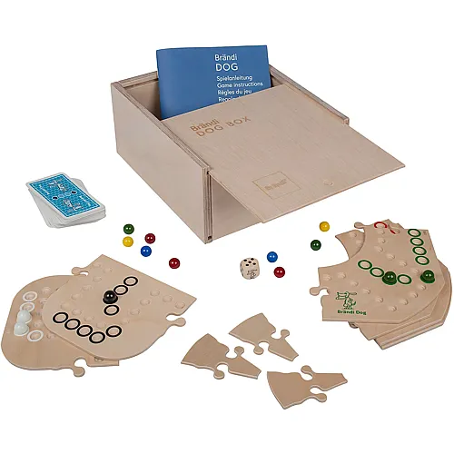Br�ndi Dog Holzbox f�r 3, 4 und 6 Spieler