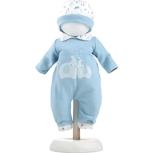 Llorens Pyjamaset Elefant blau 38cm