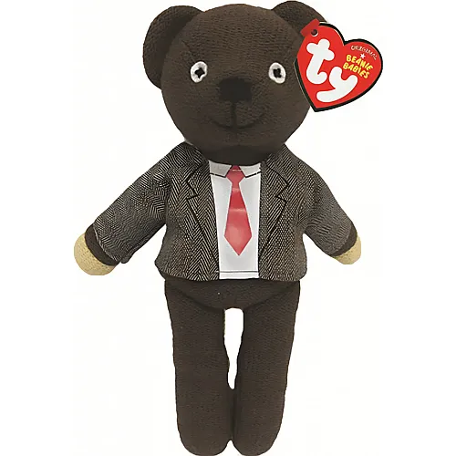Mr Bean Teddy Jacke & Krawatte - 15 cm