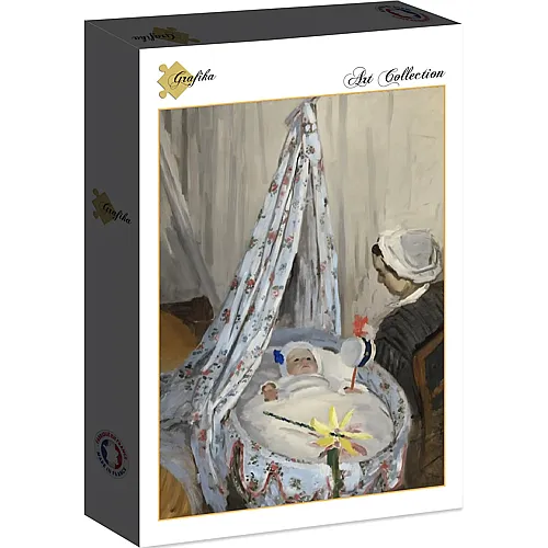 Grafika Puzzle Art Collection Claude Monet The Cradle - Camille with the Artist's Son Jean, 1867 (2000Teile)