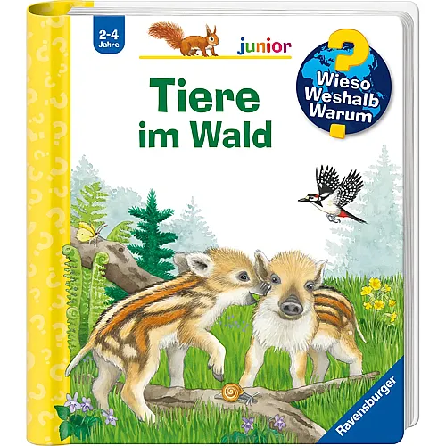 Ravensburger Wieso? Weshalb? Warum? junior Tiere im Wald 77