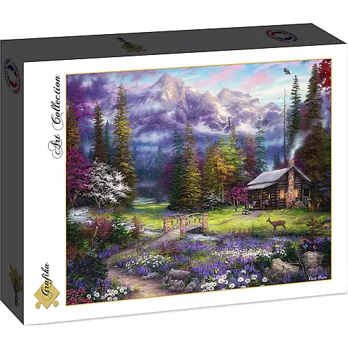 Grafika Puzzle Art Collection Chuck Pinson Inspiration of Spring Meadows - 2000 Teile