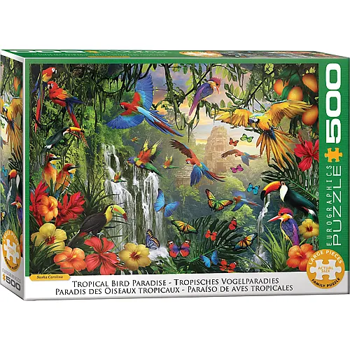 Tropisches Vogelparadies - 500 Teile