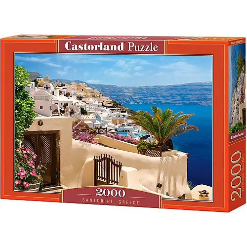 Castorland Puzzle Santorini, Griechenland (2000Teile)