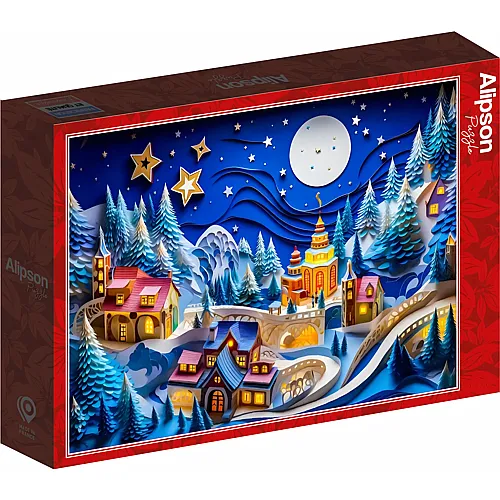 Winterlandschaft - 1000 Teile