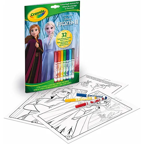 Mal- und Aktivit�tenbuch Disney Frozen