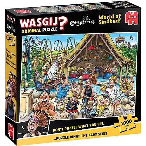 WASGIJOriginal Efteling World of Sindbad 1000Teile