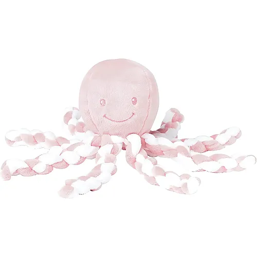 Oktopus Hellrosa/Weiss - 23 cm
