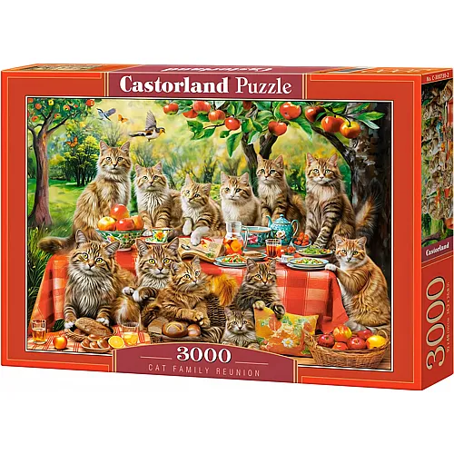 Familientreffen der Katzen 3000Teile