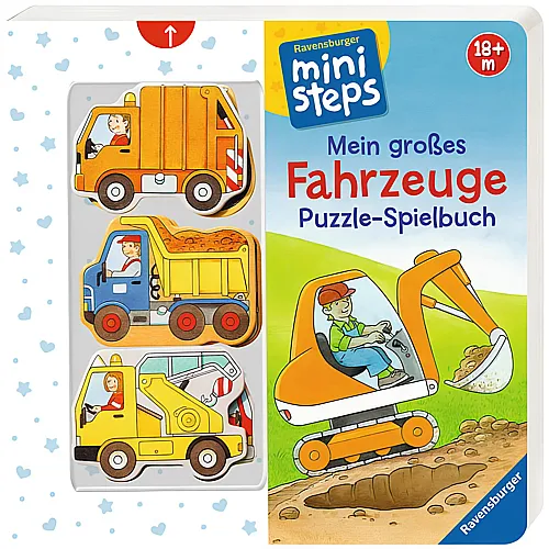 Ravensburger ministeps Fahrzeuge Puzzle-Spielbuch