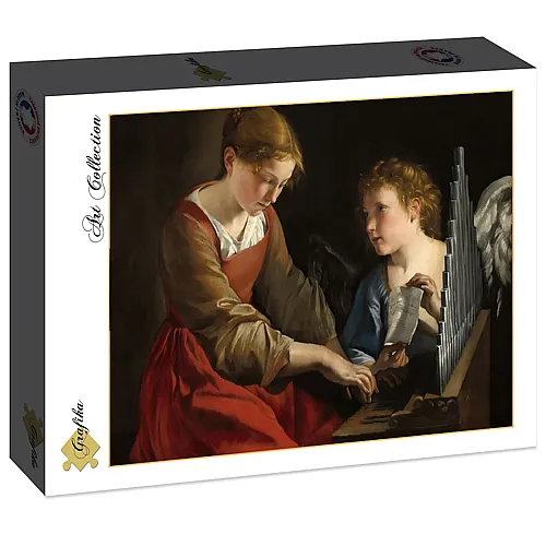 Grafika Puzzle Art Collection Orazio Gentileschi and Giovanni Lanfranco: Saint Cec - 2000 Teile