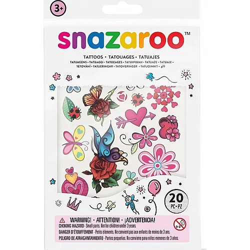 Snazaroo 20 Tattoos Fantasie