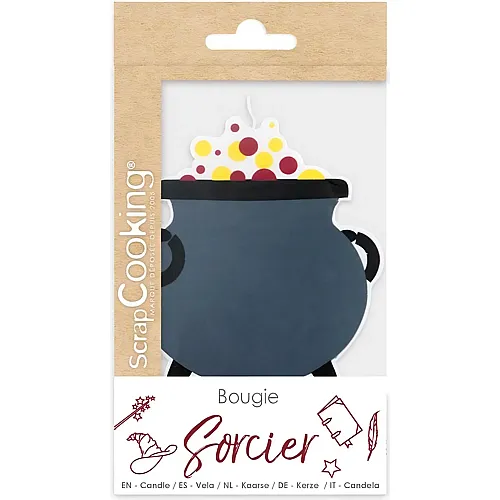 ScrapCooking Kerze XXL Zauberei - 1 Teile