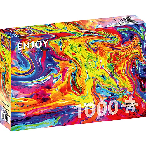Enjoy Puzzle Rainbow Marble - 1000 Teile