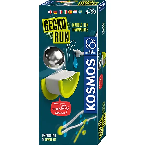 Kosmos Gecko Run Kugelbahn Trampoline Erweiterung