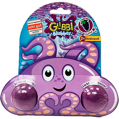 Blubber Badekugeln Trauben 2Teile