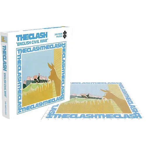 Rock Saws Puzzle The Clash - Englisch Civil War (500Teile)