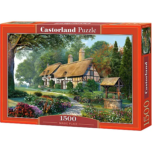 Castorland Puzzle Dominic Davison - Idyllisches Cottage (1500Teile)