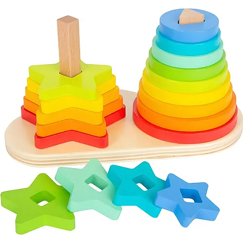 Steckspiel Regenbogen