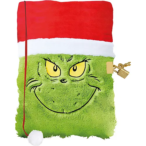 Totum Fluffy Notizbuch Grinch