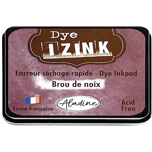 Aladine Izink Grosses Stempelkissen Dye Braun Haselnuss