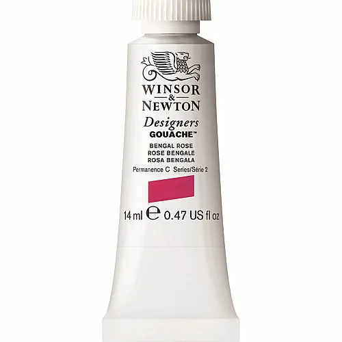 Winsor & Newton W&n Designers Gouache 14ml Tube Bengalisch Rosa