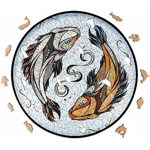 Eco Wood Art Holzpuzzle Koi