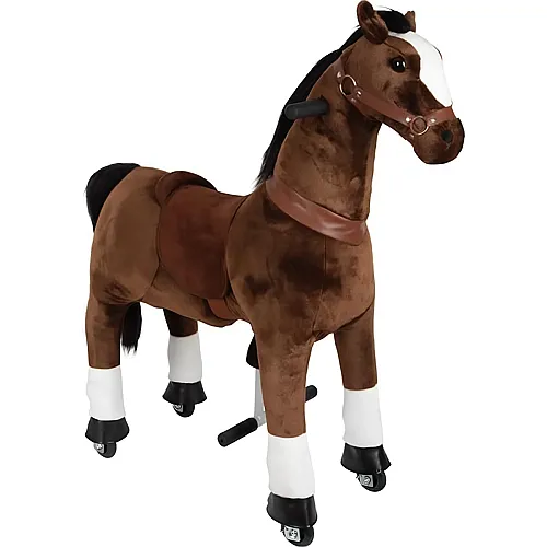 Reitpferd auf Rollen