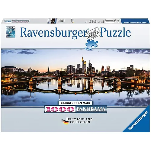 Ravensburger Puzzle Deutschland Collection Panorama Frankfurt am Main - 1000 Teile