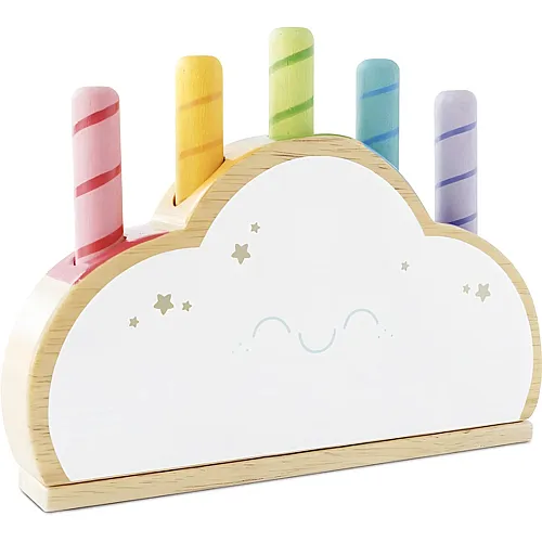 Regenbogen-Wolke Pop