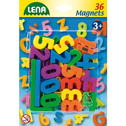 LENA Magnet Zahlen & Zeichen