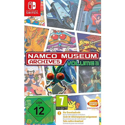 Namco Museum Archives Volume 2 NSW CODE D/F/I