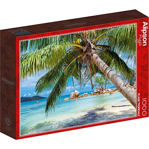 Alipson Puzzle Tropischer Strand - 1000 Teile