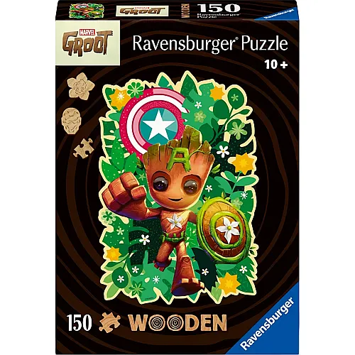Wooden Groot 150Teile