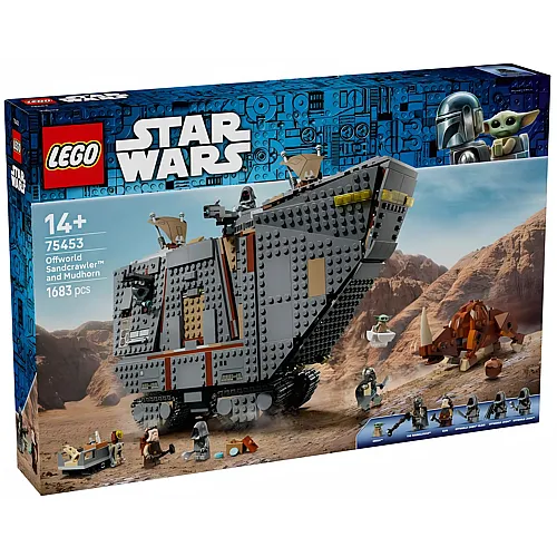 LEGO Star Wars Offworld Sandkrawler und Schlammhorn 75453