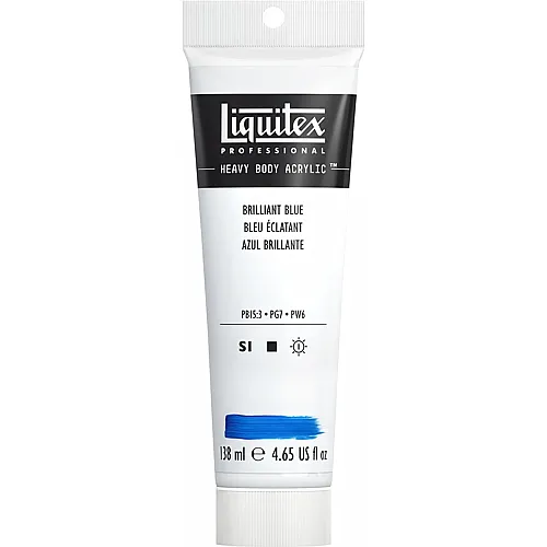Liquitex Lqx Prof. Heavy Body Acrylfarbe 138ml Tube Brillantblau