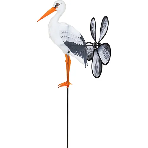 HQ Invento Windspiel Spin Critter White Stork H�he 65 cm, Breite 32 cm,