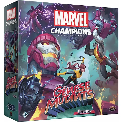 Fantasy Flight Games Marvel Champions Mutant Genesis Expansion (FR)
