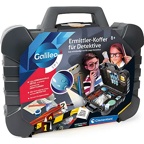 Clementoni Ermittler-Koffer fr Detektive