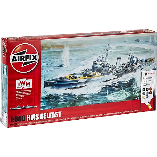Airfix HMS Belfast Gift Set