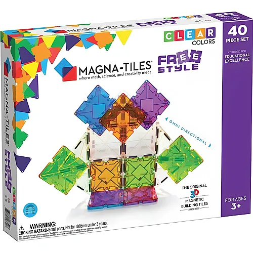 Magna-Tiles Freestyle Set (40Teile)
