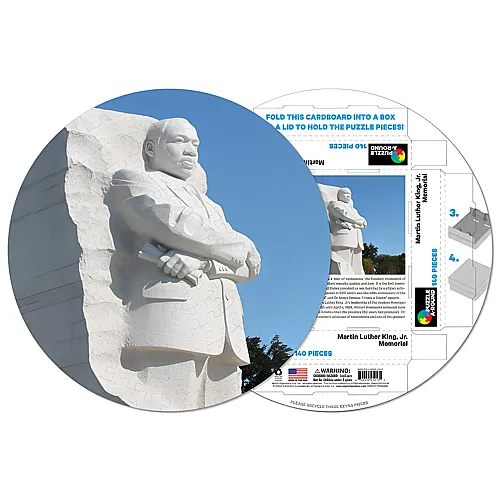 Pigment & Hue, INC Puzzle Martin Luther King Memorial - 140 Teile