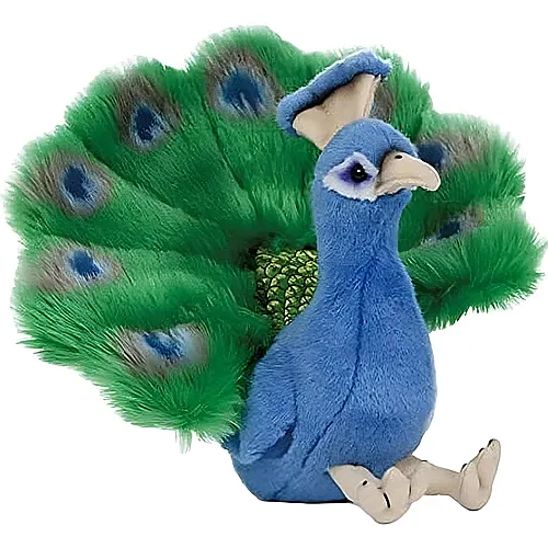 Bunter Pfau 18cm