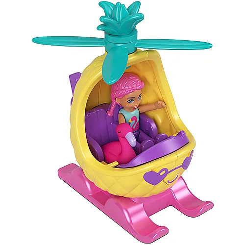 Polly Pocket Pollyville Die-Cast Micro Car Pineapple