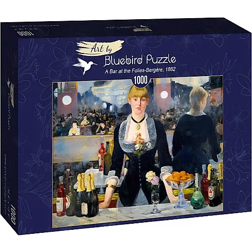 Bluebird Puzzle �douard Manet - A Bar at the Folies-Berg�re, 1882 - 1000 Teile