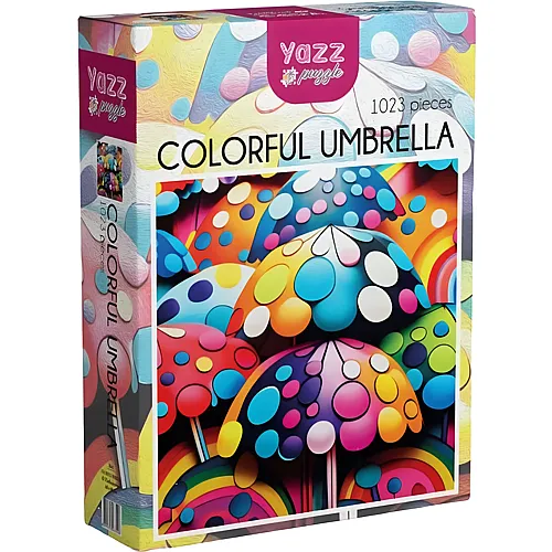 Yazz Puzzle Colorful Umbrella (1023Teile)